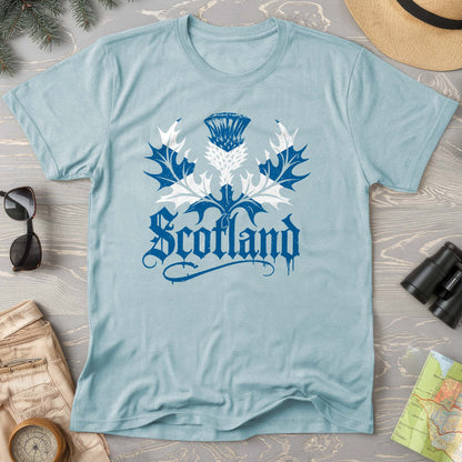 Scotland Gothic Thistle Comfort Colors T-Shirt