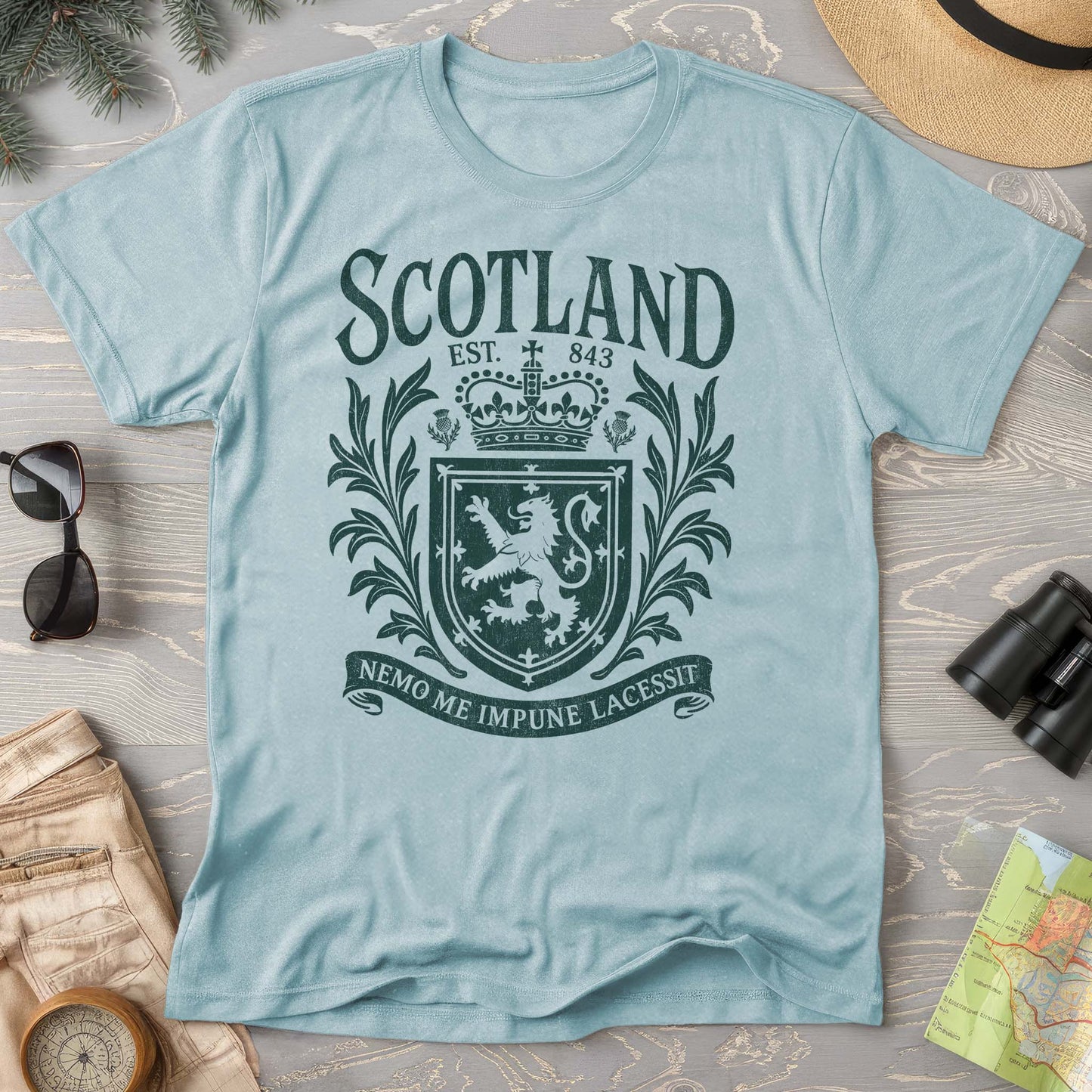 Scotland Vintage Heraldry Comfort Colors T-Shirt