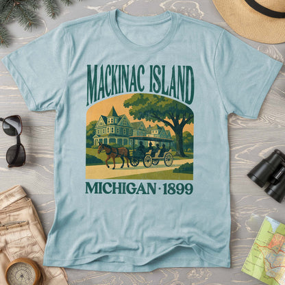 Mackinac Island Michigan "Big and Bold" Comfort Colors T-Shirt