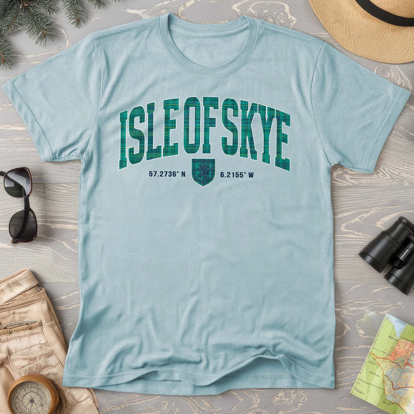 Isle of Skye Varsity Comfort Colors T-Shirt