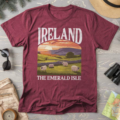 Ireland The Emerald Isle "Big and Bold" Comfort Colors T-Shirt