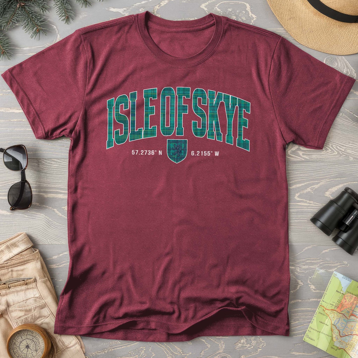 Isle of Skye Varsity Comfort Colors T-Shirt