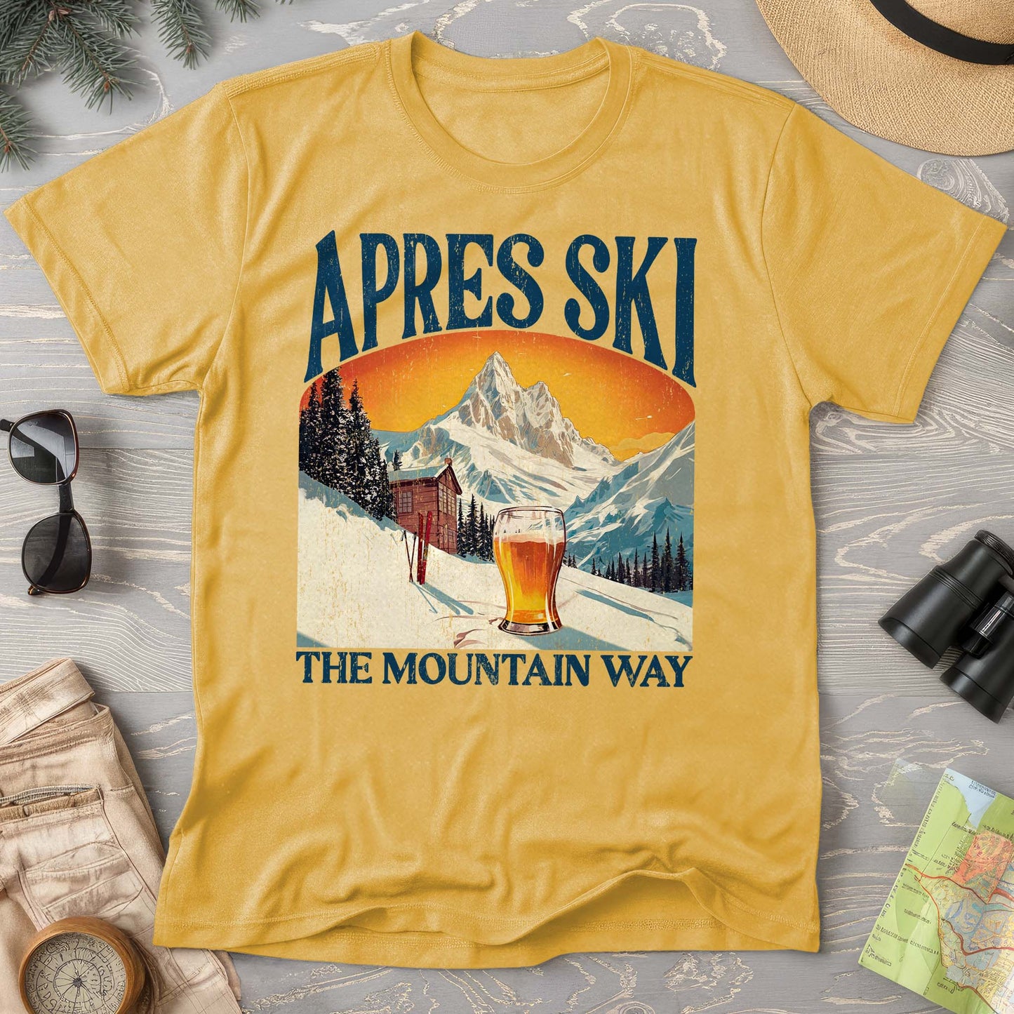 Apres Ski "Big and Bold" Comfort Colors T-Shirt