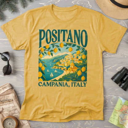 Positano Italy "Big and Bold" Comfort Colors T-Shirt