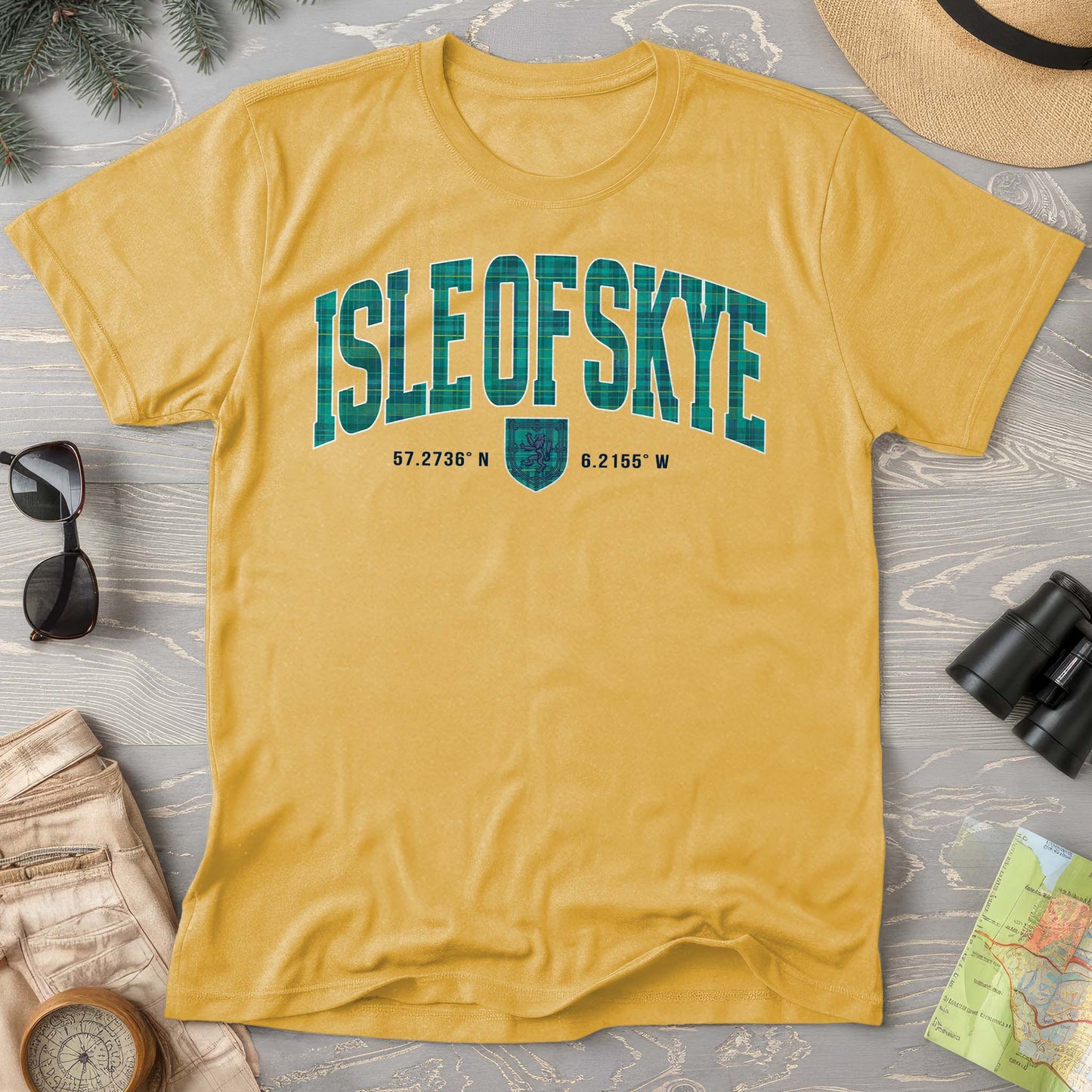 Isle of Skye Varsity Comfort Colors T-Shirt