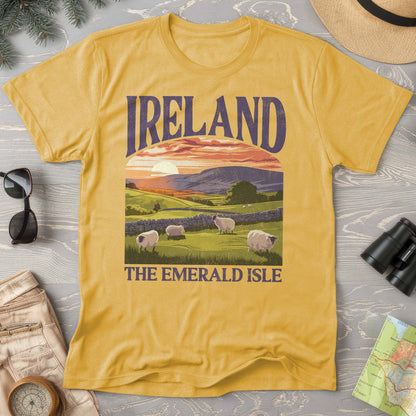 Ireland The Emerald Isle "Big and Bold" Comfort Colors T-Shirt