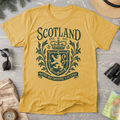 Scotland Vintage Heraldry Comfort Colors T-Shirt