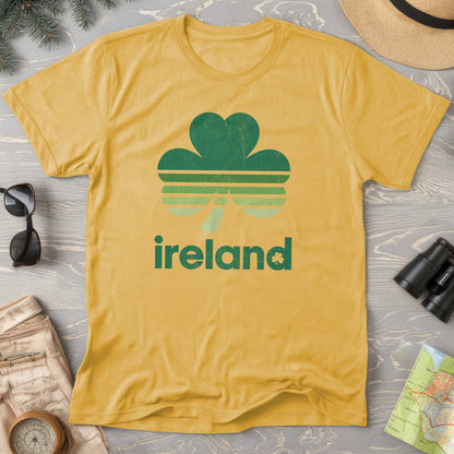 Ireland Retro Shamrock Comfort Colors T-Shirt