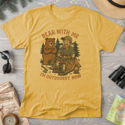 Men's "Bear With Me" Outdoorsy Comfort Colors T-Shirt
