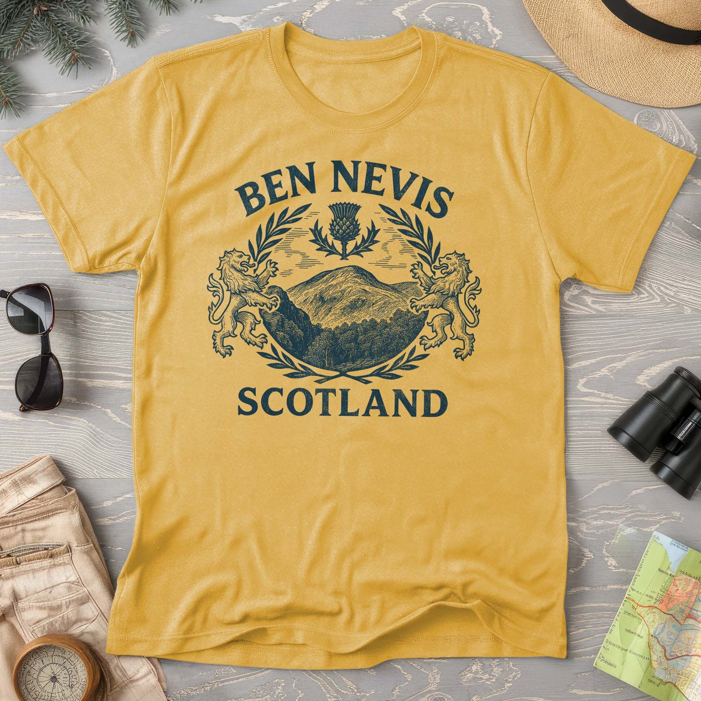 Ben Nevis Scotland Comfort Colors T-Shirt