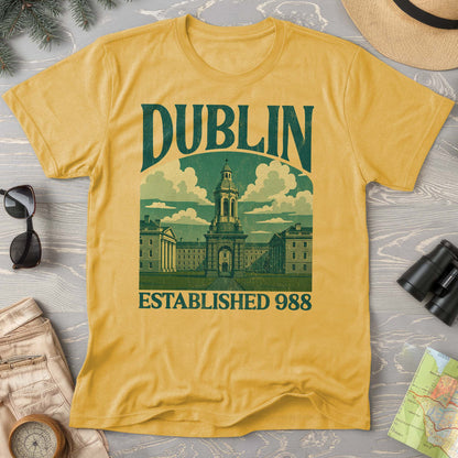 Dublin Ireland "Big and Bold" Comfort Colors T-Shirt
