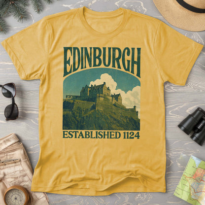 Edinburgh Scotland "Big and Bold" Comfort Colors T-Shirt