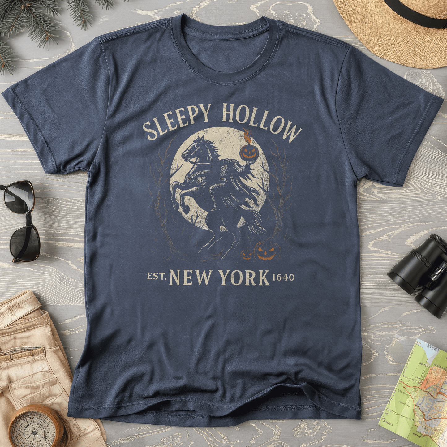 Sleepy Hollow New York Comfort Colors Dark T-Shirt