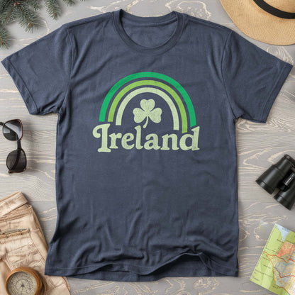 Ireland Rainbow Shamrock Comfort Colors T-Shirt