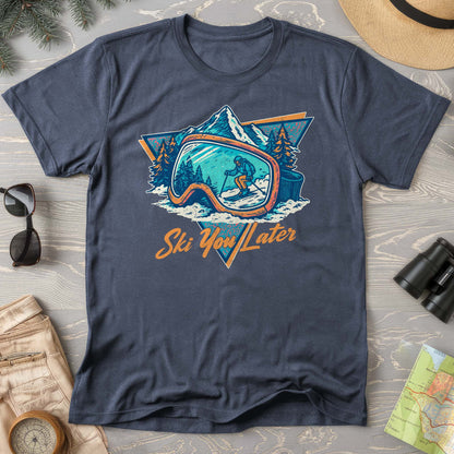 Ski You Later Retro 1980's Comfort Colors T-Shirt
