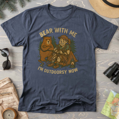 Women's "Bear With Me" Outdoorsy Comfort Colors T-Shirt