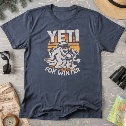 Yeti for Winter Comfort Colors T-Shirt