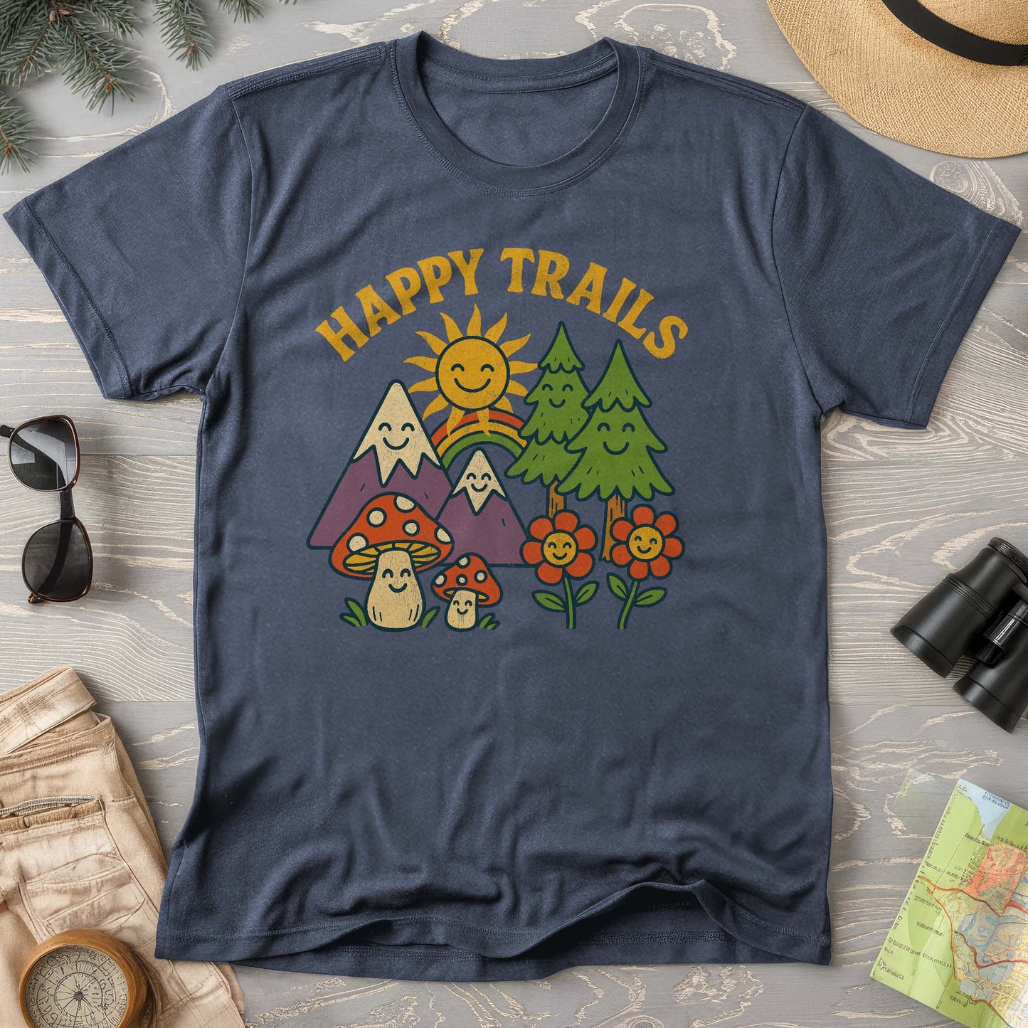 Happy Trails Comfort Colors T-Shirt