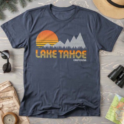 Lake Tahoe Retro 80's Comfort Colors T-Shirt