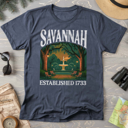 Savannah Georgia "Big and Bold" Comfort Colors T-Shirt
