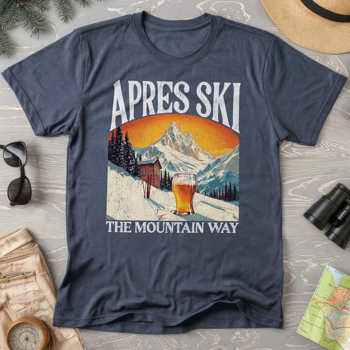 Apres Ski "Big and Bold" Comfort Colors T-Shirt