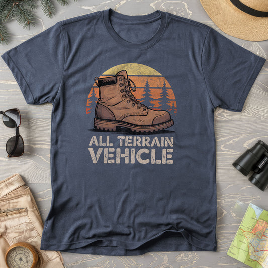 "All Terrain Vehicle" Textured Comfort Colors T-Shirt