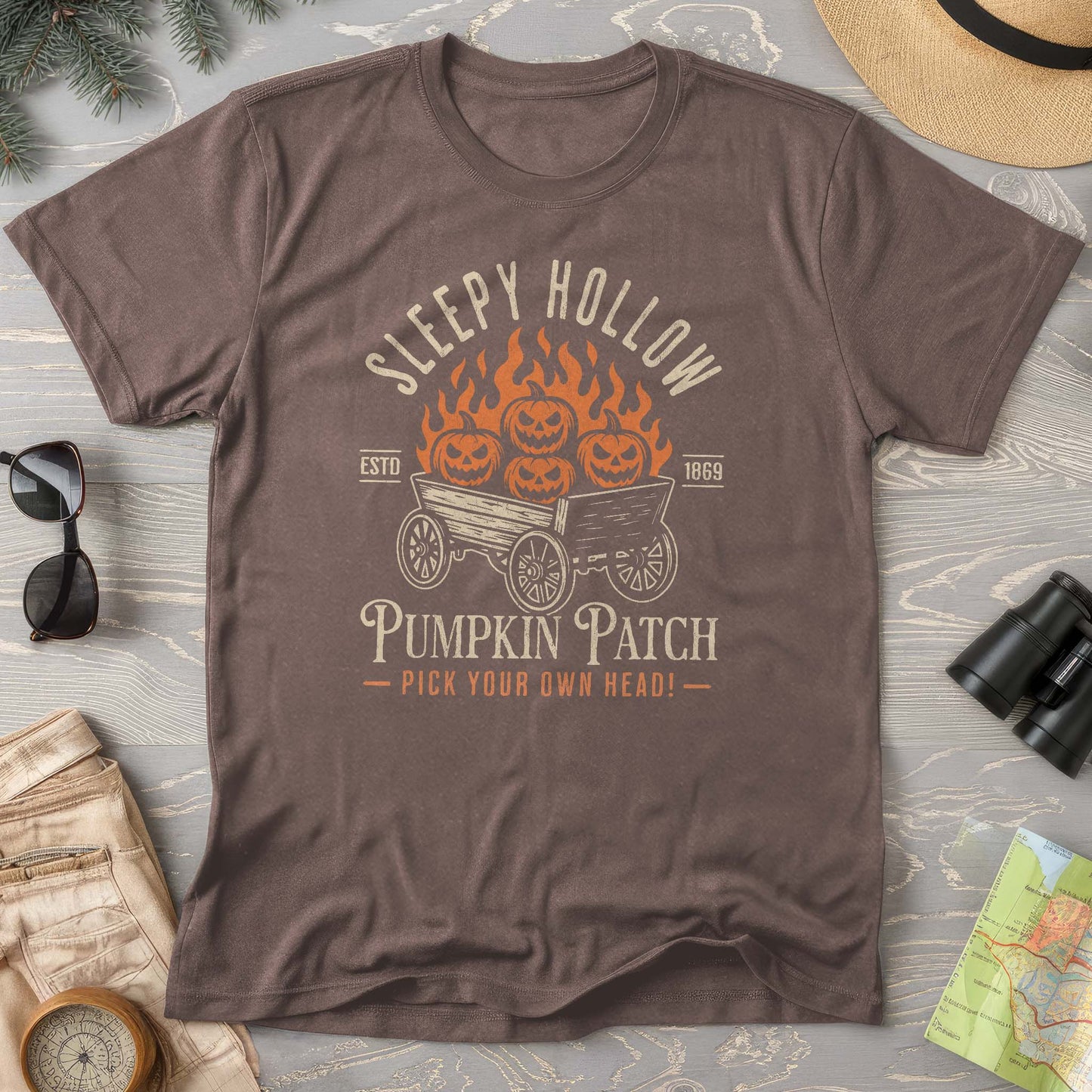 Sleepy Hollow Pumpkin Patch Comfort Colors T-Shirt
