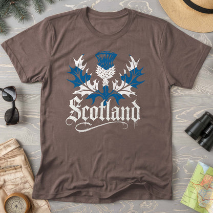 Scotland Gothic Thistle Comfort Colors T-Shirt