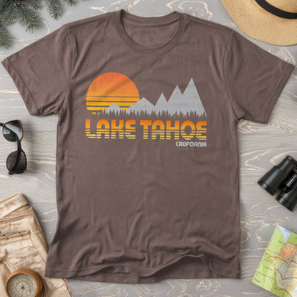 Lake Tahoe Retro 80's Comfort Colors T-Shirt