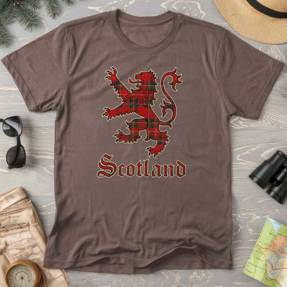 Scotland Tartan Lion Comfort Colors T-Shirt
