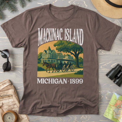 Mackinac Island Michigan "Big and Bold" Comfort Colors T-Shirt