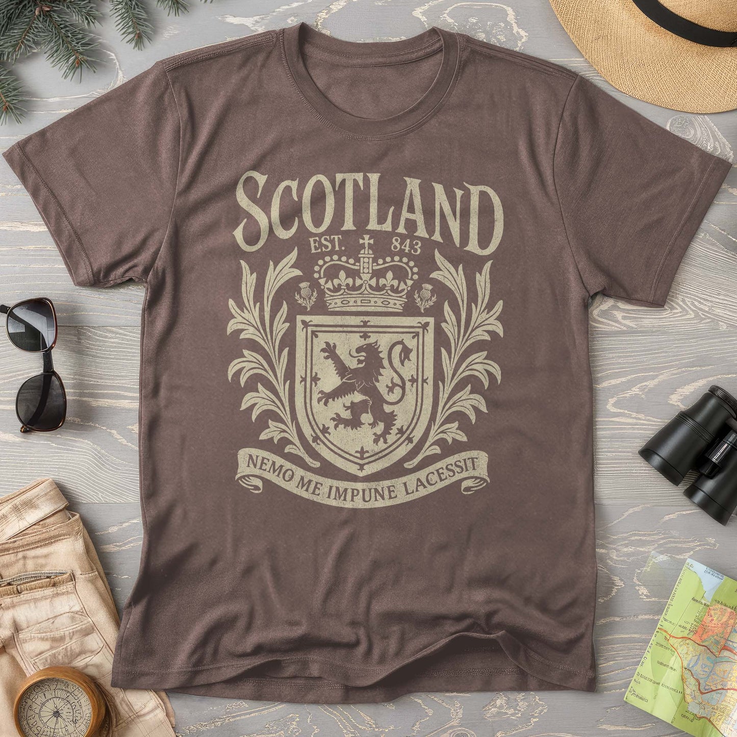Scotland Vintage Heraldry Comfort Colors T-Shirt