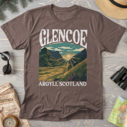 Glencoe Scotland "Big & Bold" Comfort Colors T-Shirt