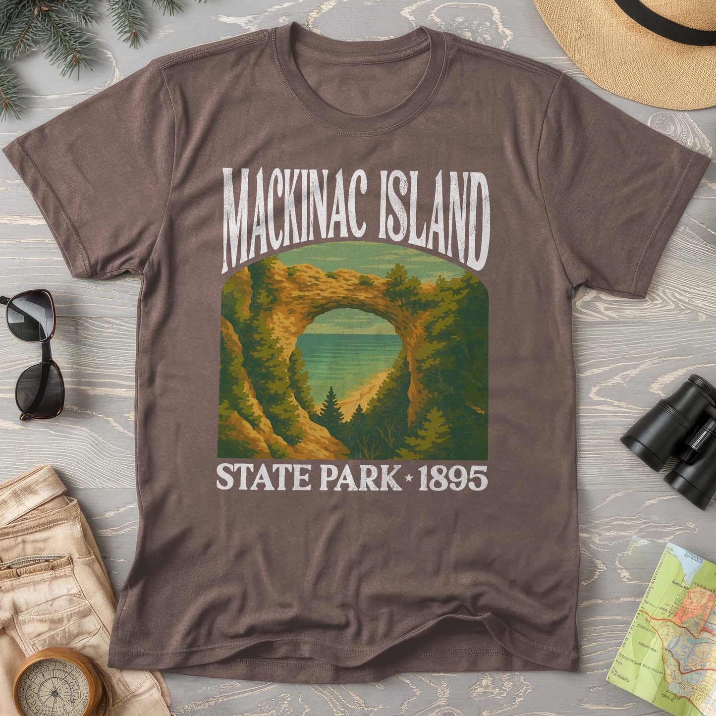 Mackinac Island State Park "Big and Bold" Comfort Colors T-Shirt