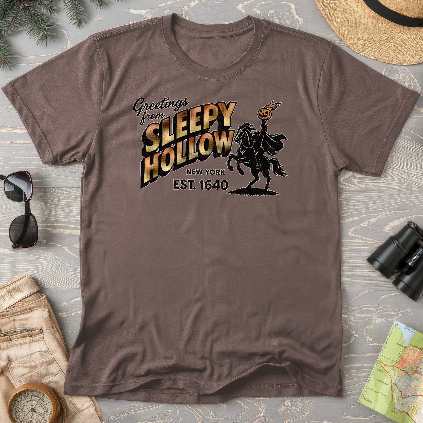Greetings From Sleepy Hollow Comfort Colors T-Shirt