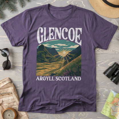 Glencoe Scotland "Big & Bold" Comfort Colors T-Shirt