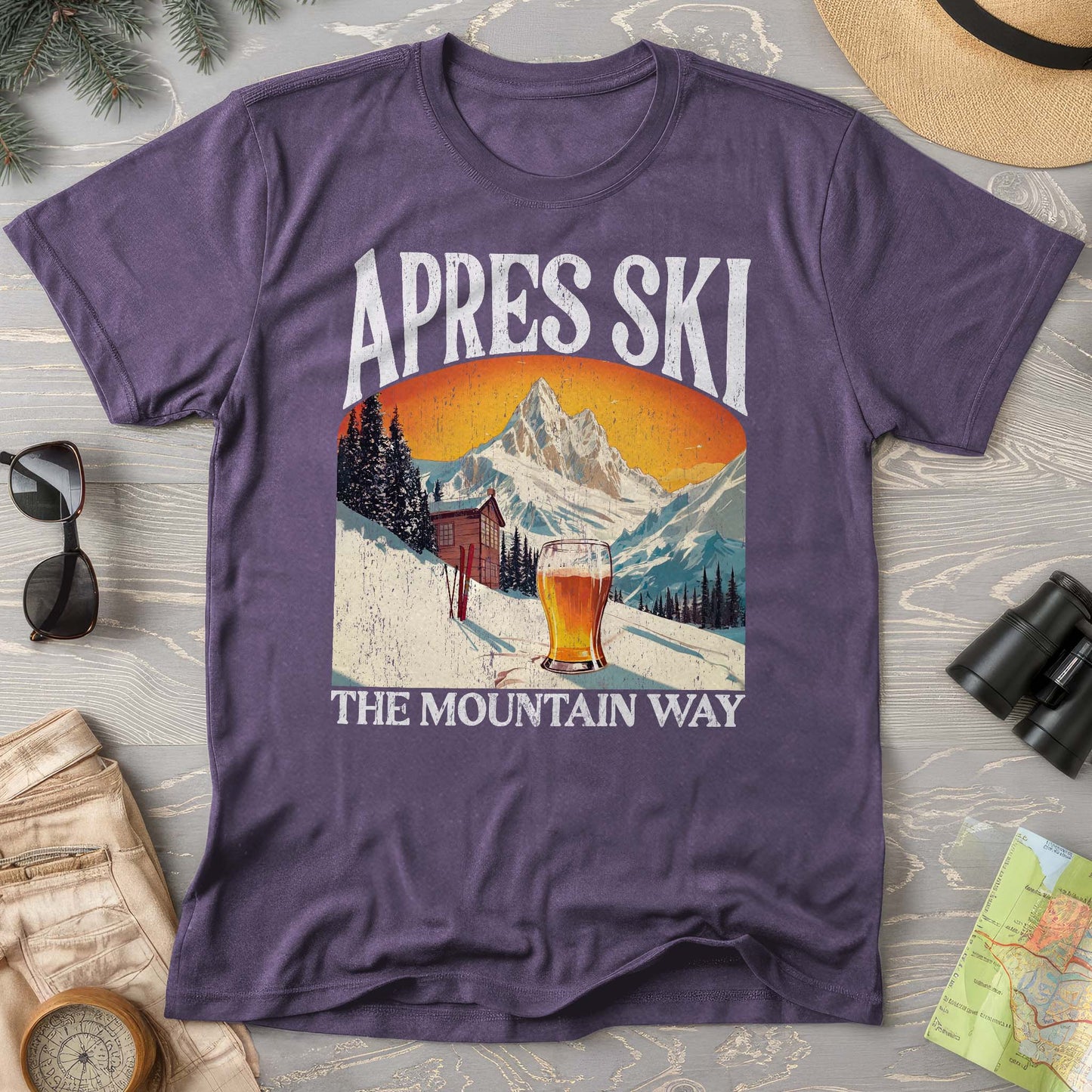 Apres Ski "Big and Bold" Comfort Colors T-Shirt