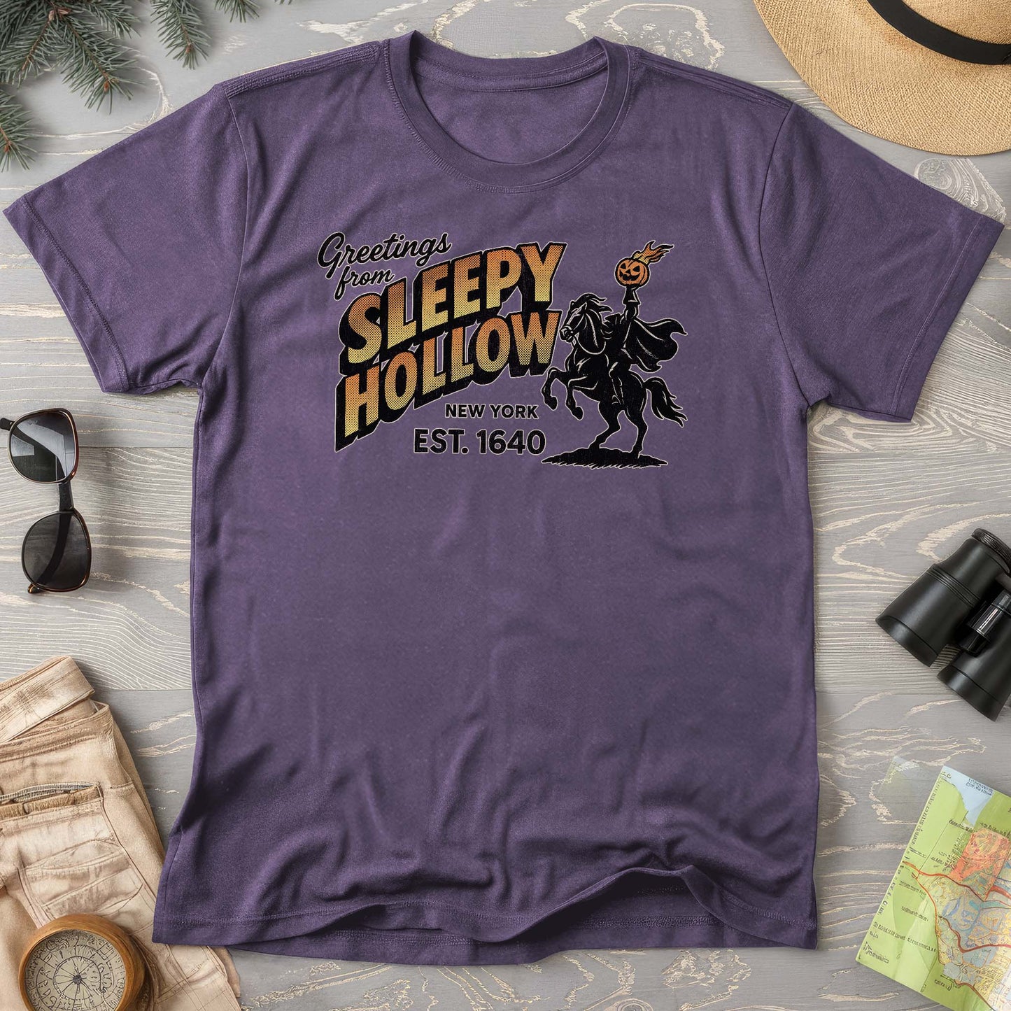 Greetings From Sleepy Hollow Comfort Colors T-Shirt