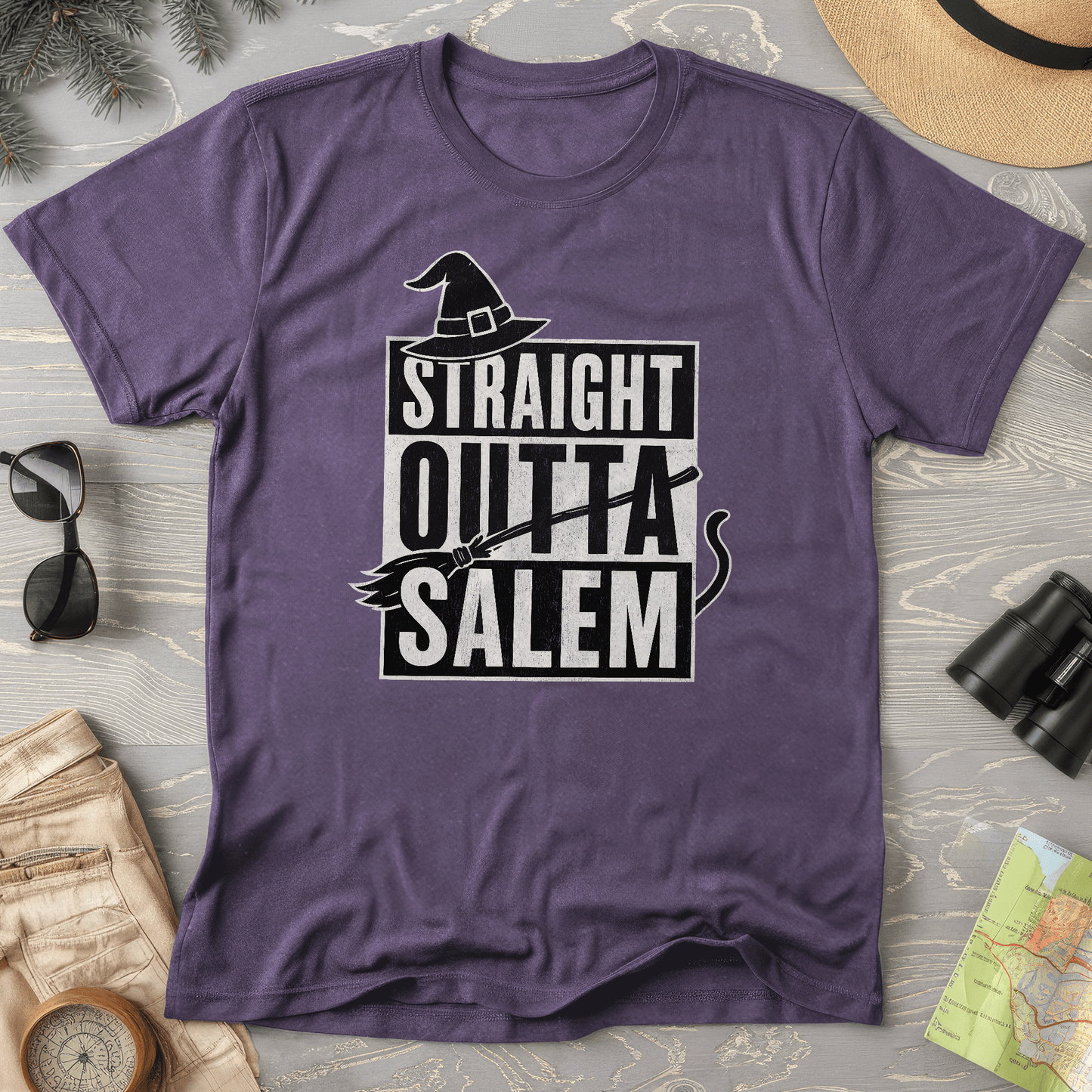 Straight Outta Salem Comfort Colors T-Shirt