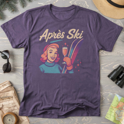 Apres Ski Retro 1950's Comfort Colors T-Shirt