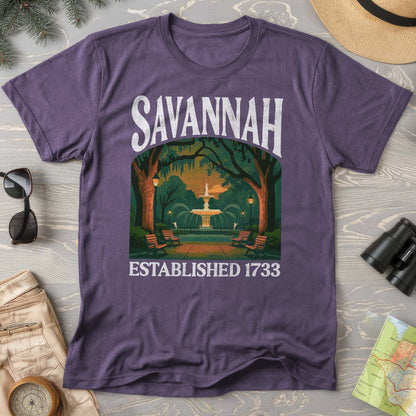 Savannah Georgia "Big and Bold" Comfort Colors T-Shirt