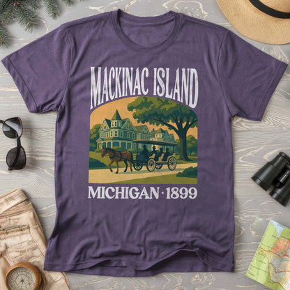 Mackinac Island Michigan "Big and Bold" Comfort Colors T-Shirt