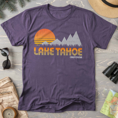 Lake Tahoe Retro 80's Comfort Colors T-Shirt