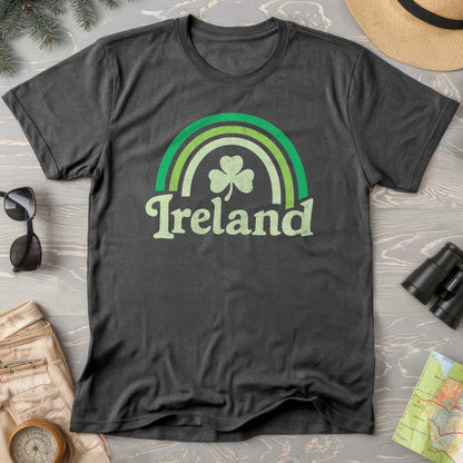 Ireland Rainbow Shamrock Comfort Colors T-Shirt