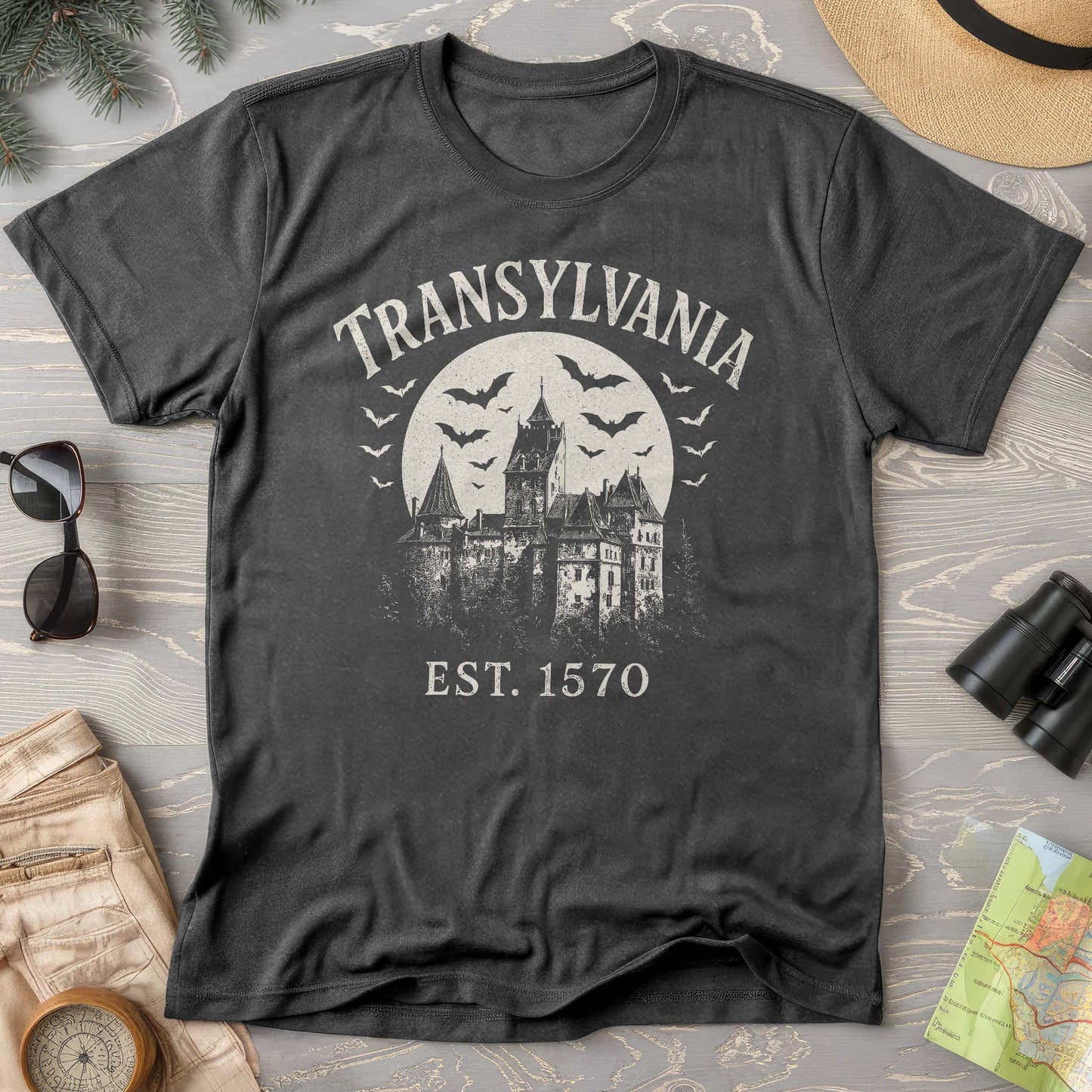 Transylvania Bran Castle Comfort Colors T-Shirt