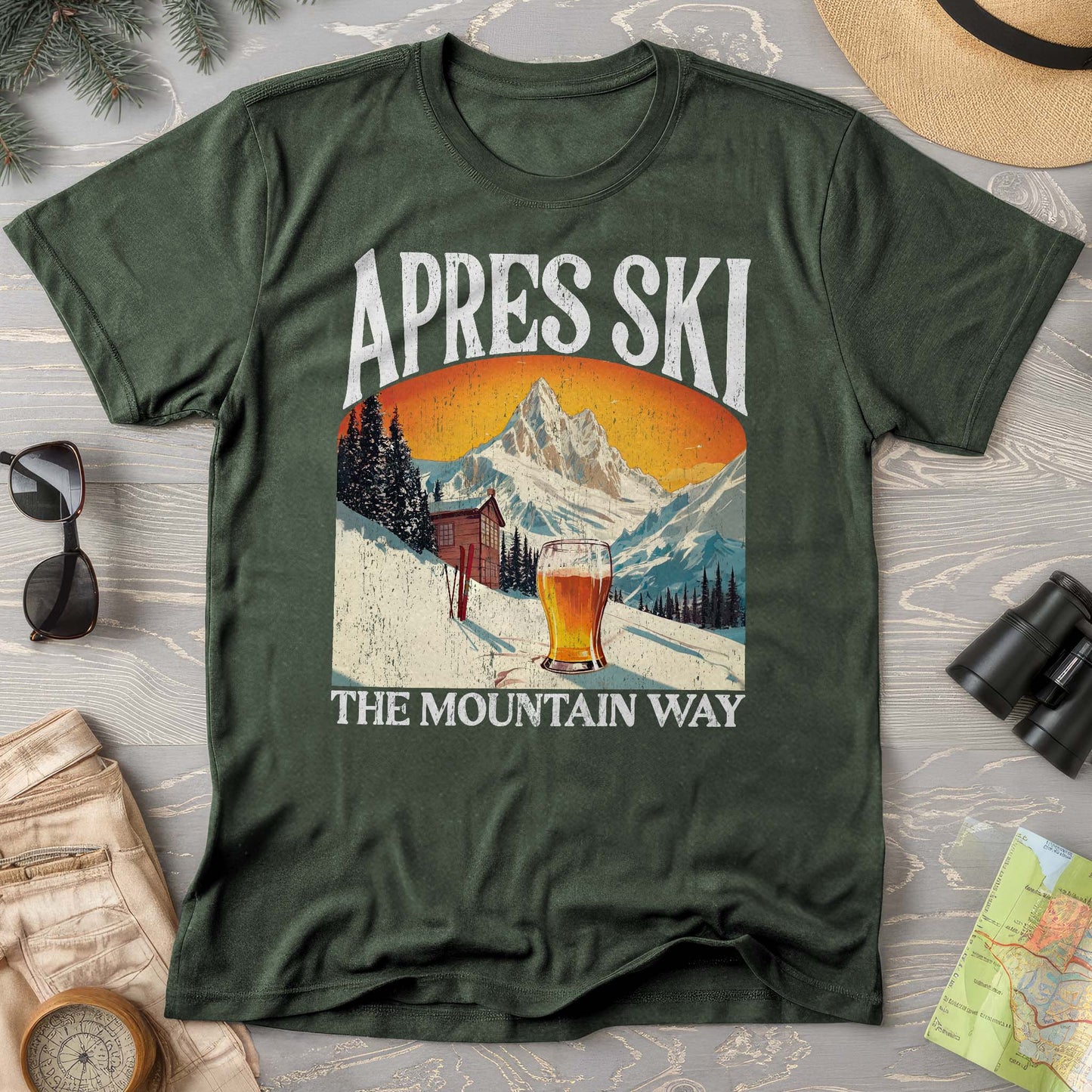 Apres Ski "Big and Bold" Comfort Colors T-Shirt