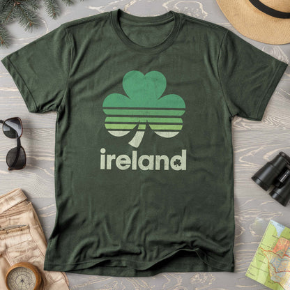 Ireland Retro Shamrock Comfort Colors T-Shirt