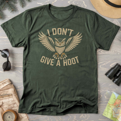 I Don't Give a Hoot "Vintage Owl" Comfort Colors