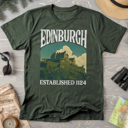 Edinburgh Scotland "Big and Bold" Comfort Colors T-Shirt