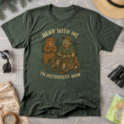 Men's "Bear With Me" Outdoorsy Comfort Colors T-Shirt